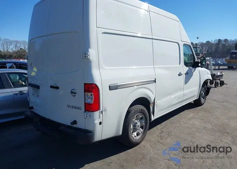2018 Nissan Nv Cargo Nv2500 Hd Sv V8 from USA, damaged, VIN 1N6AF0LY1JN808881